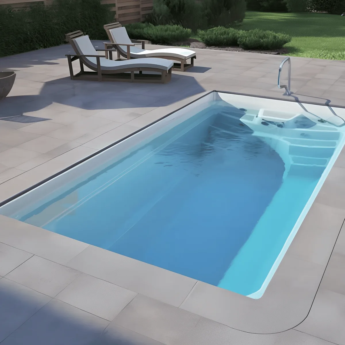 Композитный бассейн Laguna 5 — вид сверху в Ессентуках