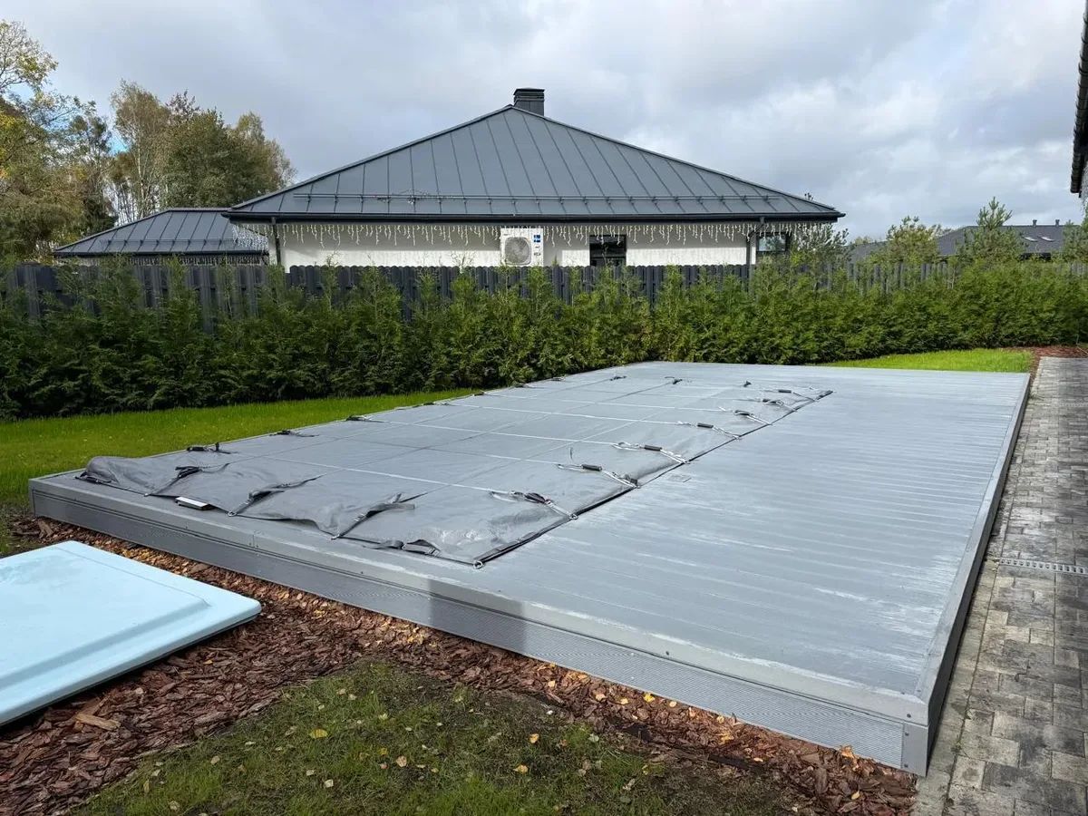 Покрывало Laguna Cover Mesh — установка в Ессентуках