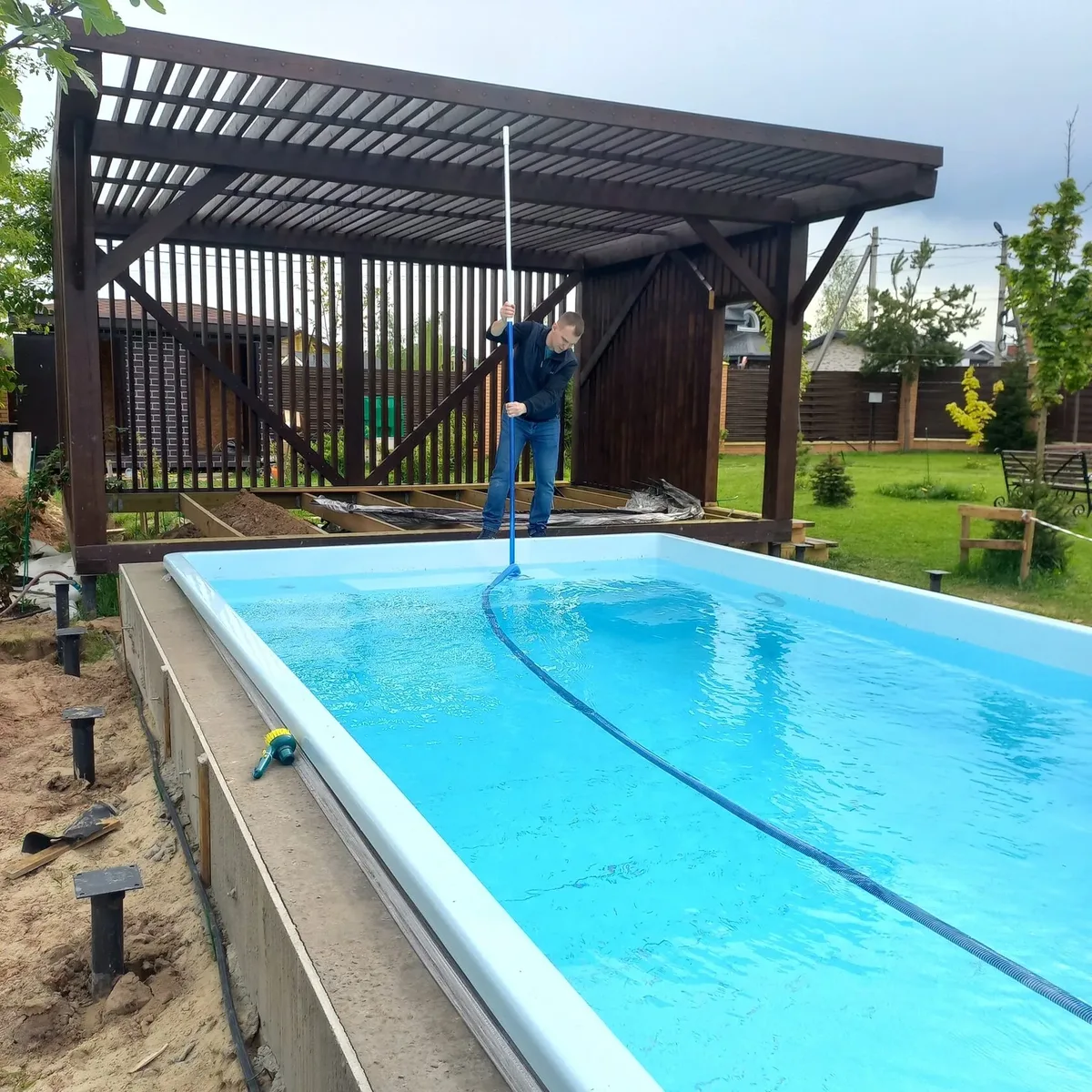 Копинговый бордюрный камень для бассейна Laguna в Ессентуках