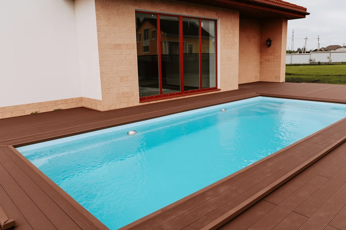 Композитный бассейн Laguna 8 — вид сверху в Ессентуках