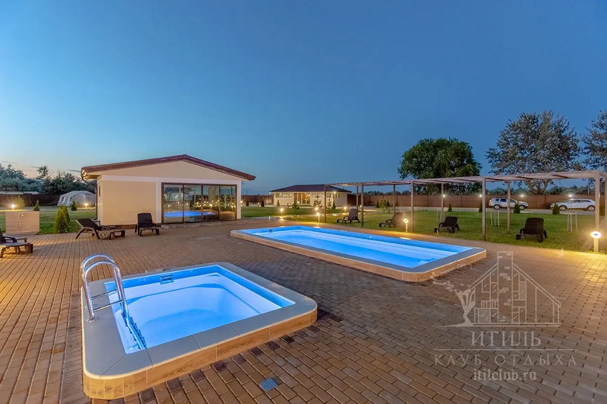 Композитная купель Laguna 3 — установка в Ессентуках